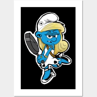 smurfet Posters and Art